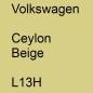 Preview: Volkswagen, Ceylon Beige, L13H.